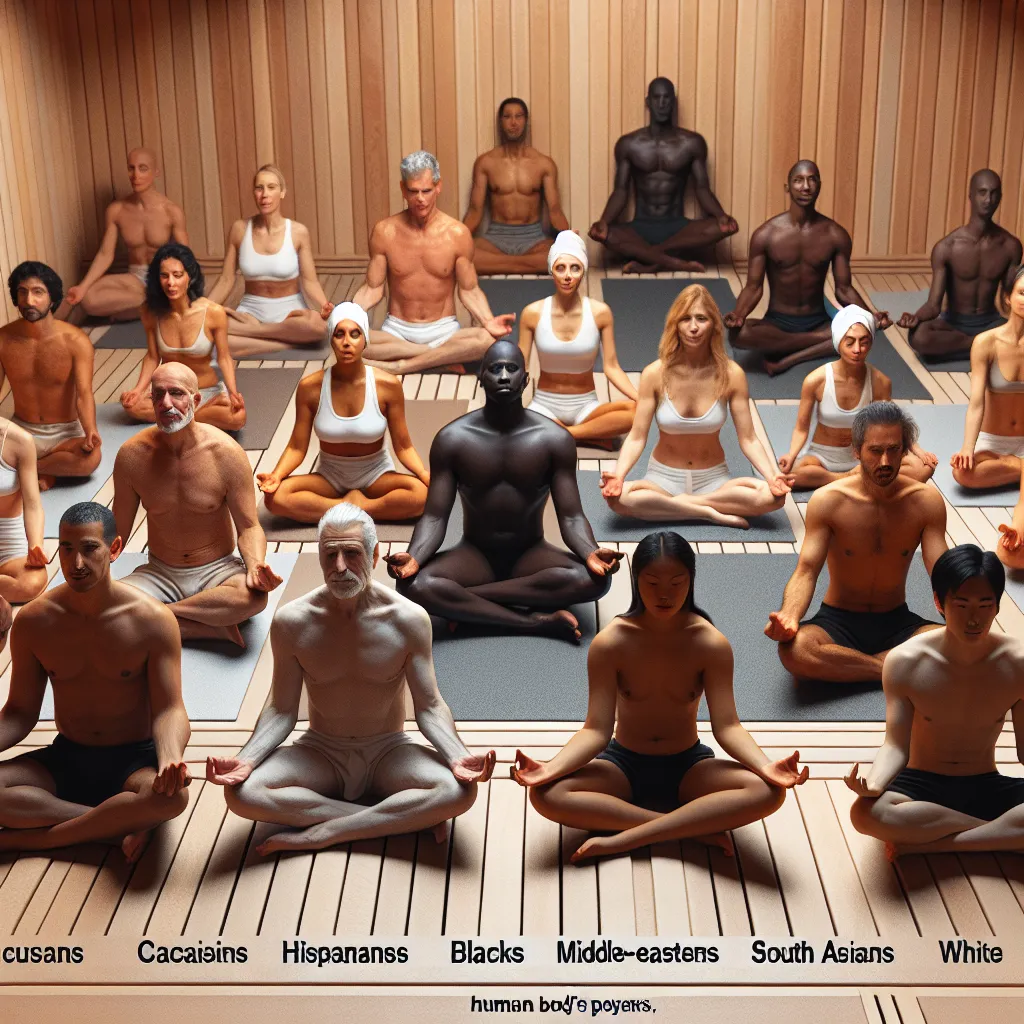 Regulacja temperatury ciała u człowieka.