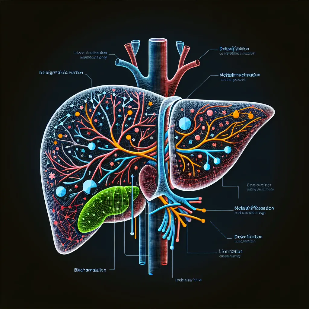 Anatomia wątroby i jej znaczenie dla procesów metabolicznych