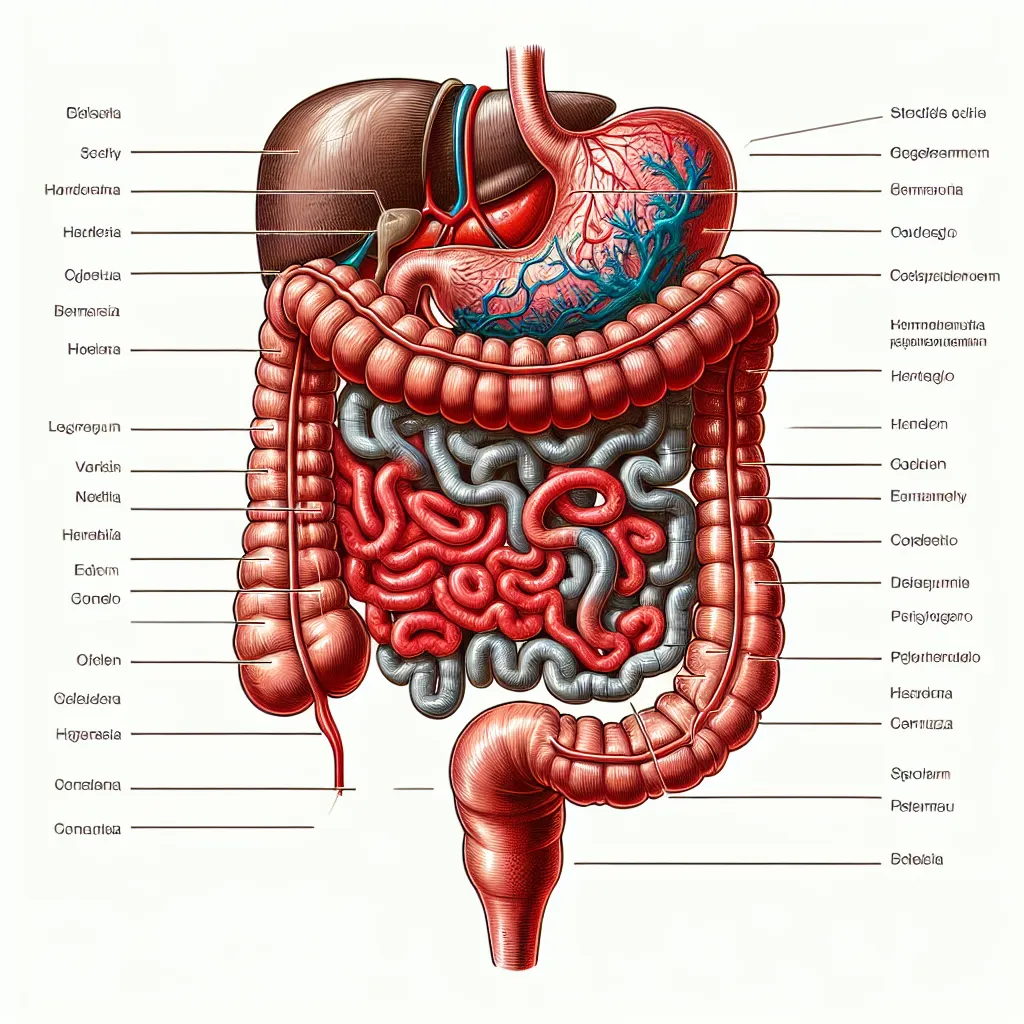 Anatomia jelit – Kluczowe elementy Układu Pokarmowego